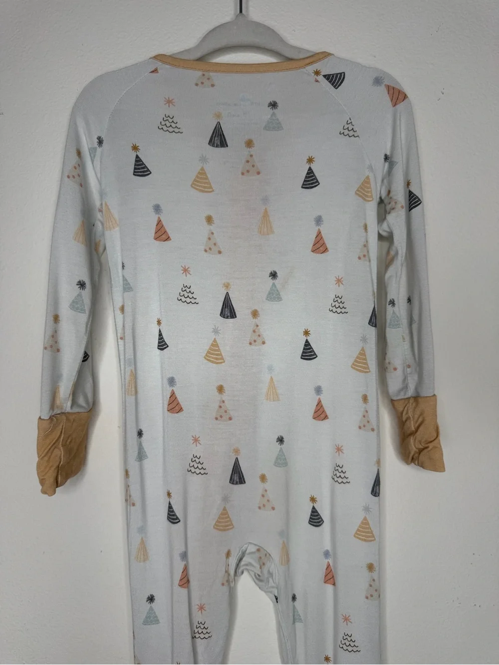 One Little Shop Party Hats Bamboo Long Sleeve Sleeper 18 to 24 Months